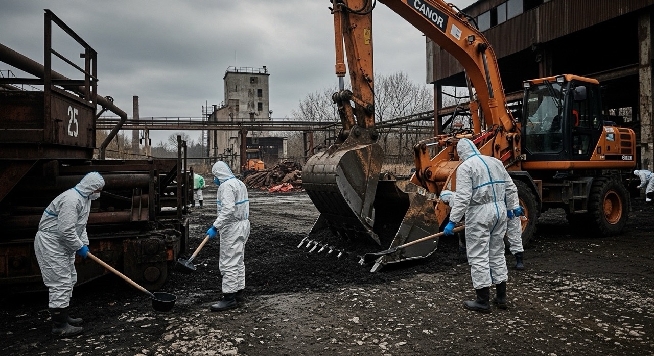 Súčasný stav lokality alebo prebiehajúca sanácia